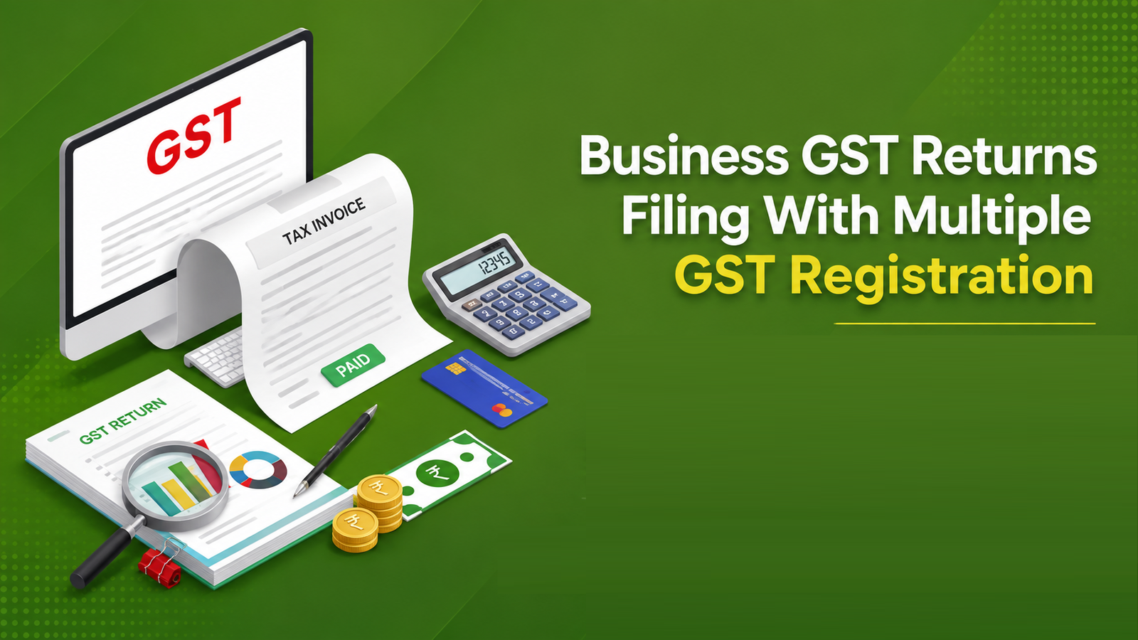 Business GST Returns Filing With Multiple GST Regi