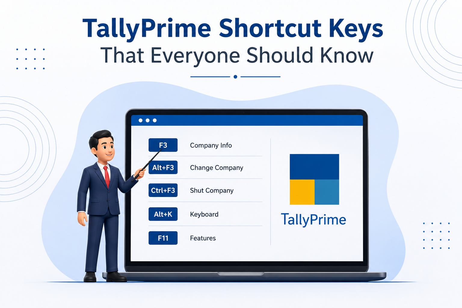 TallyPrime Shortcut Keys That Everyone Should Know