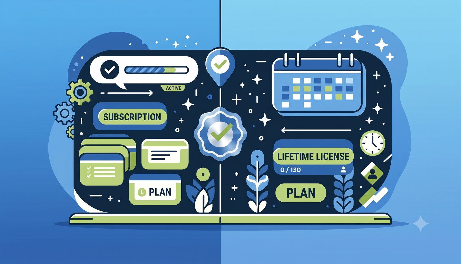 TallyPrime subscription vs lifetime license cost comparison chart